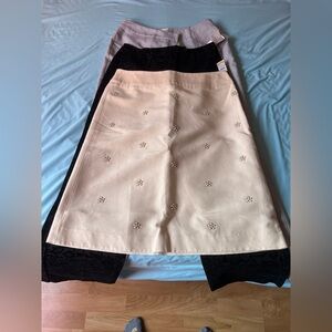 2 NWT dress pants and 1 NEW skirt